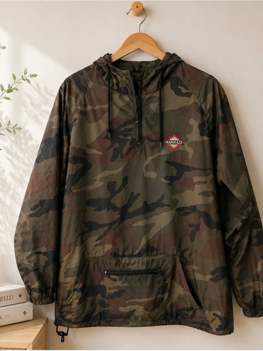 Eminem Kamikaze Camo Windbreaker Pullover Official Merch Mens XL